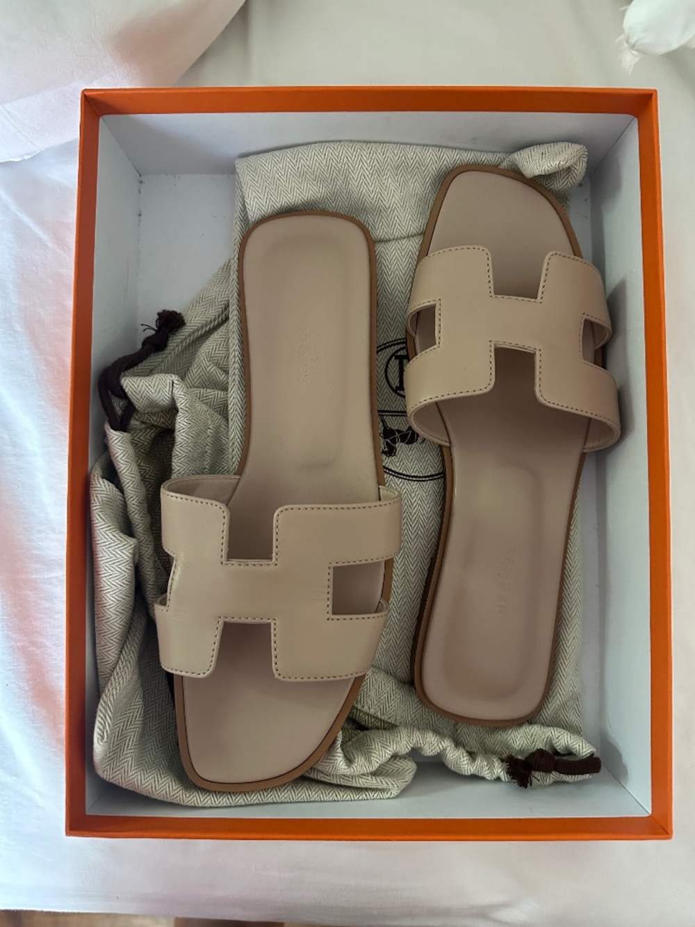 Hermes Oran Sandals